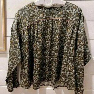 Cotélac Satin Blouse – Size US 12 / FR 44)